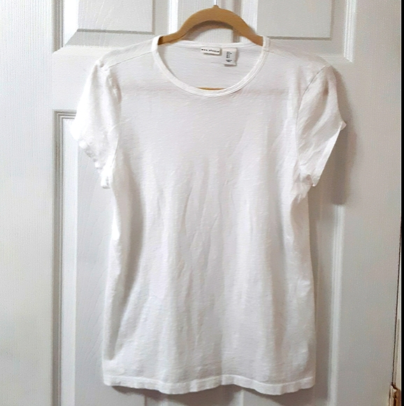 Max Studio Tops - Max Studio Size L Large Large White T-Shirt